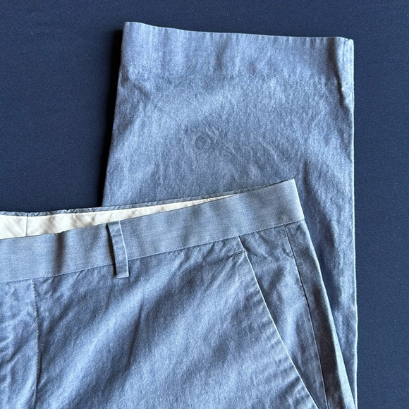 LIKE NEW Express Photographer, blue dress pants 36 x 30 (missing size tag) - Picture 3 of 6